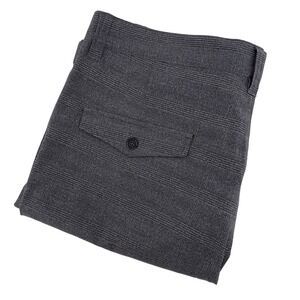 Travis‎ Mathew Mens Shorts Size 34 Gray Plaid Pattern Golf Casual